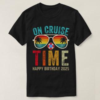 Camiseta Birthday Cruise Funny Gift 2025
