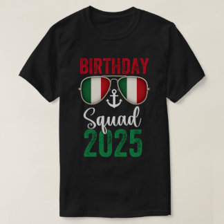 Camiseta Birthday Cruise Gifts 2025 Matching Party Squad