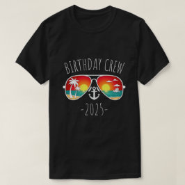 Camiseta Birthday Cruise Gifts 2025 Matching Party Squad