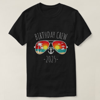 Camiseta Birthday Cruise Gifts 2025 Matching Party Squad