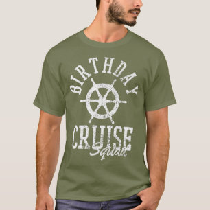 Camiseta Birthday Cruise Squad