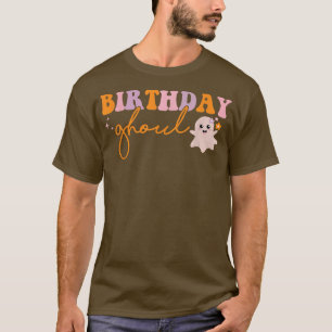 Camiseta Birthday Ghoul Fofo Fofo de Halloween Meninas