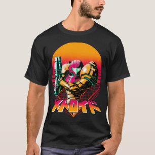Camiseta Birthday Gift Metroid Dread Samus Trabalho de arte