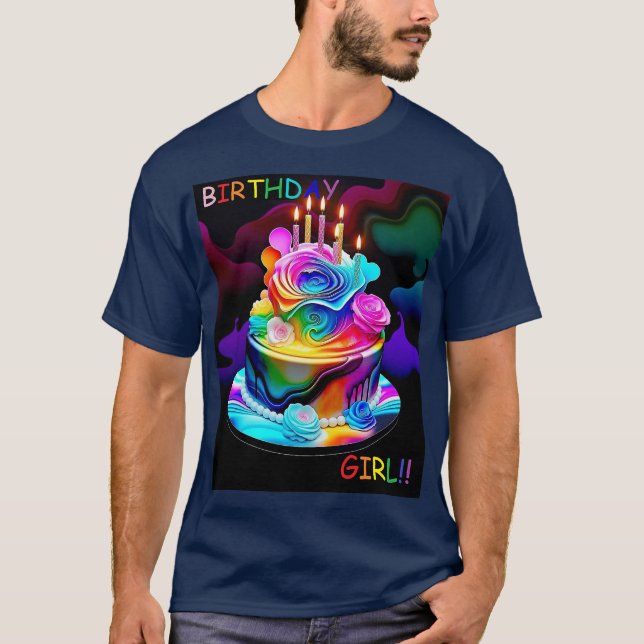 Camiseta Birthday Girl (Frente)