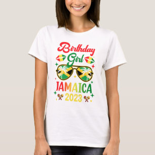 Camiseta Birthday Girl 30 20 Jamaica Vacation Party 202
