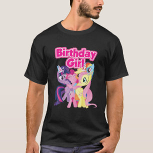 Camiseta Birthday Girl Pony Horse Unicorn Para Princesas Cr