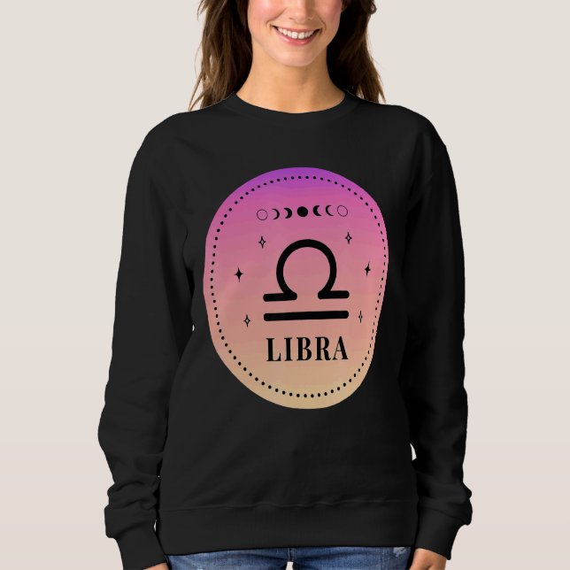 Camiseta Birthday Libra Mulheres Zodiac - Sinal Libra (Frente)