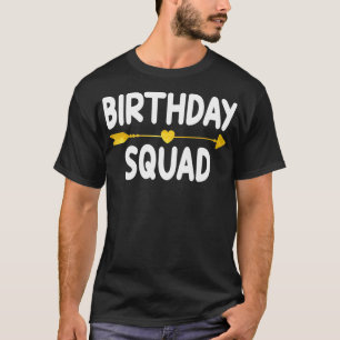 Camiseta Birthday Squad