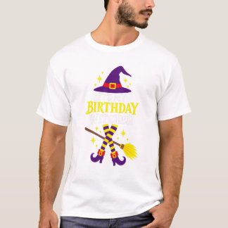 Camiseta Birthday Witch Halloween Design