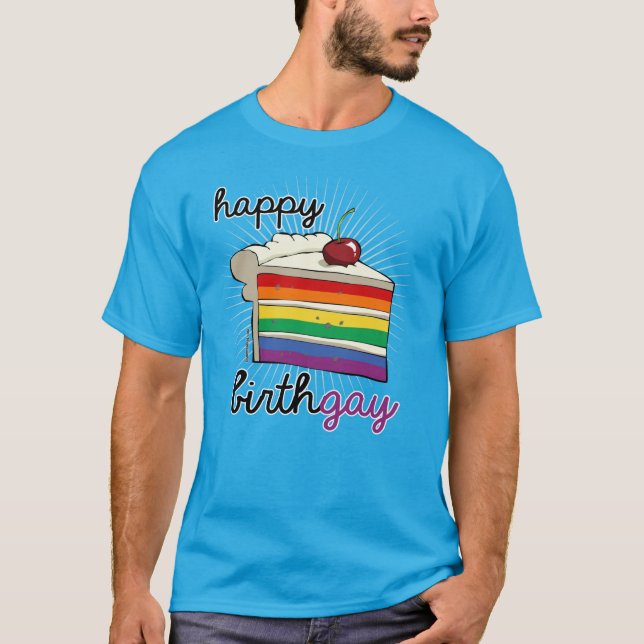 Camiseta Birthgay feliz (Frente)