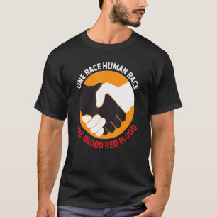 Camiseta Birthplace One Race Human Race One Sangue Vermelho