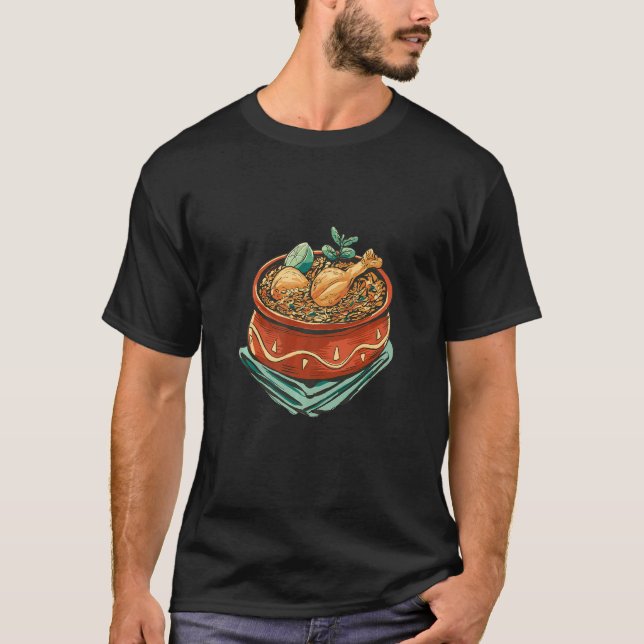Camiseta Biryani Bollywood Indian Dish India - Índia Comida (Frente)