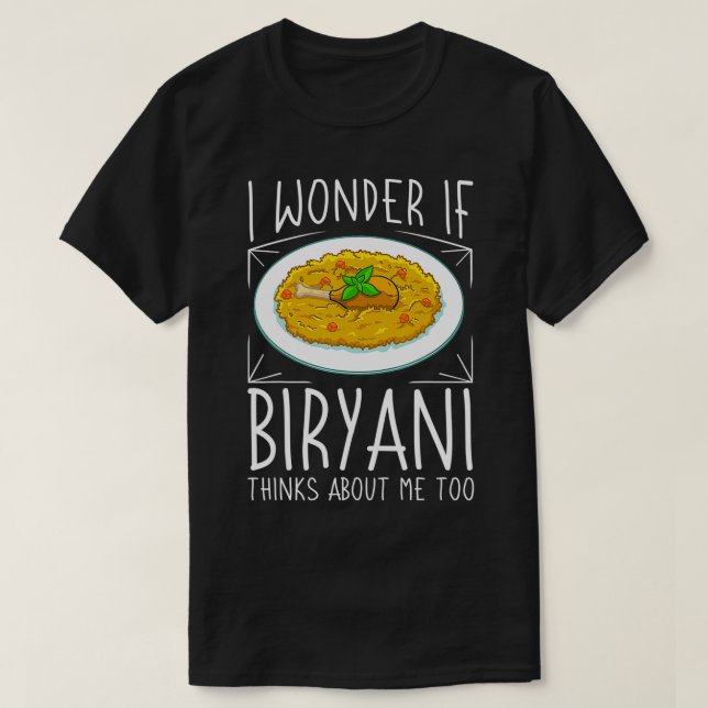 Camiseta Biryani Gift Pakistani Food Chicken Dum Pot  (Frente do Design)