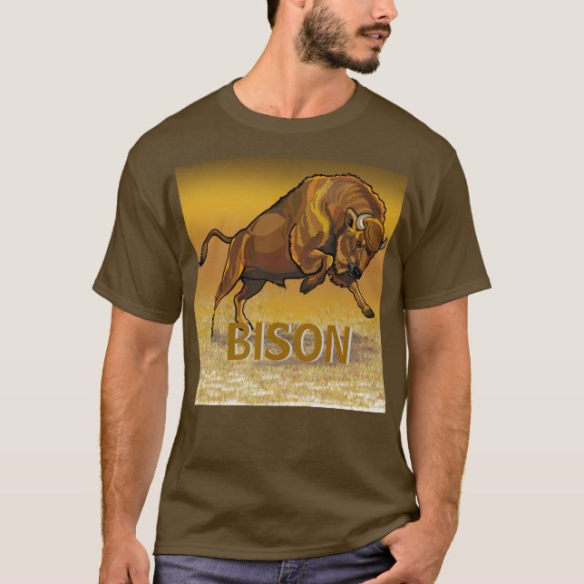 Camiseta bisão europeia (Frente)
