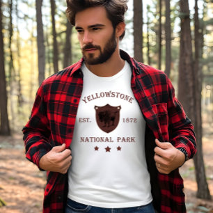 Camiseta Bisão Parque Nacional de Yellowstone