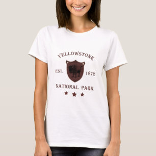 Camiseta Bisão Parque Nacional de Yellowstone