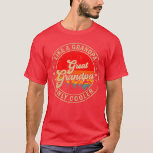 Camiseta Bisavô Como Um Avô Só Que Mais Legal Divertido Pap