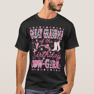 Camiseta Bisavó da Rodeio de Cow-girl de Aniversário Weste