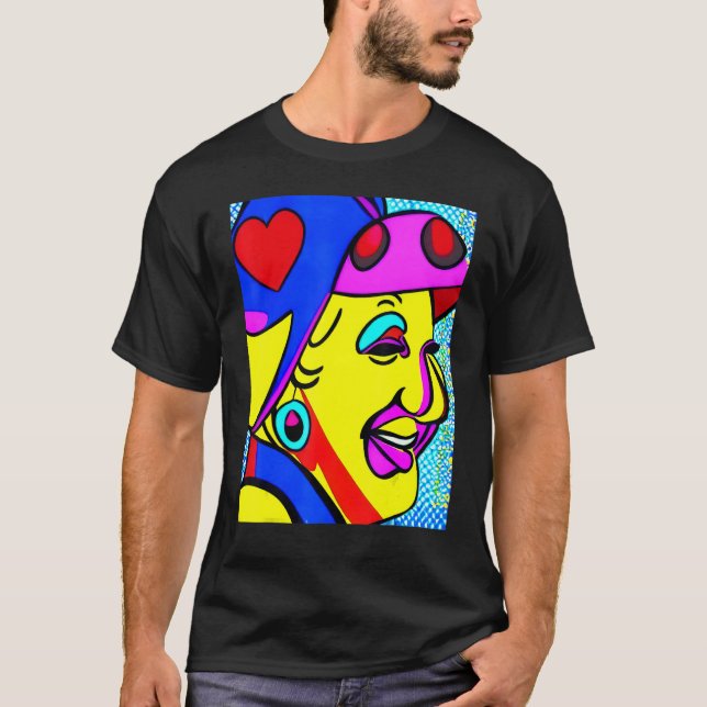 Camiseta Bisavó Jogando Cartas 2 (Frente)