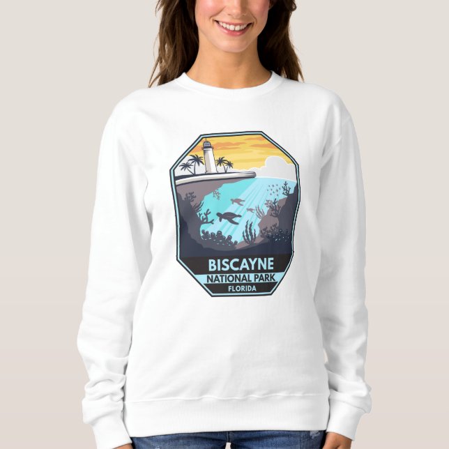 Camiseta Biscayne National Park Florida Emblem (Frente)