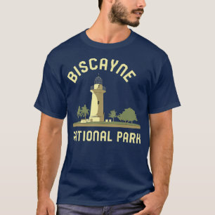 Camiseta Biscayne National Park Florida Minimalista Retro G