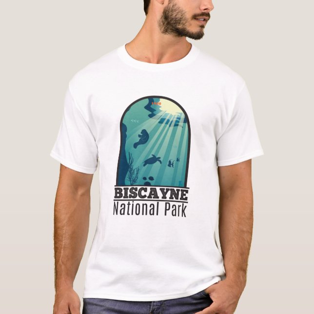 Camiseta Biscayne National Park Florida Underwater Maritime (Frente)