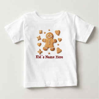 Camiseta biscoito de gengibre homem de gengibre natal ano n