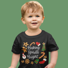 Camiseta Biscoito de Natal Bright Gingercake Cookie