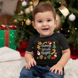 Camiseta Biscoito de Natal Bright Gingercake Cookie