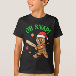 Camiseta Biscoito De Natal De Ração De Gengibre Engraçado O
