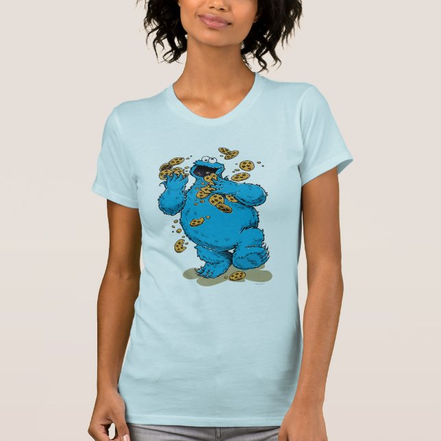 Camiseta Biscoito Monstro Biscoitos Loucos (Frente)