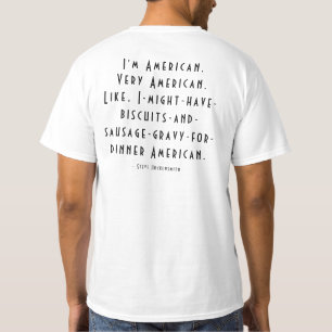 Camiseta Biscoitos Americanos E Gravidez Para Janto