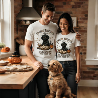 Camiseta Biscoitos Caninos Temporada Assustadora Cachorro P