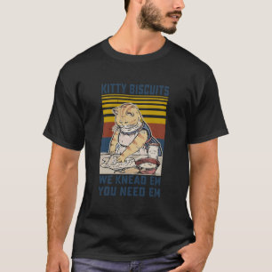 Camiseta Biscoitos de Gatinho Nós Amassamos Você Precisa De