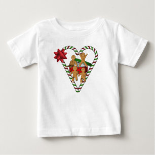 Camiseta Biscoitos de Gengibre Natalinos