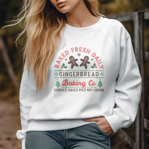 Camiseta Biscoitos de pão-de-gengibre Natal