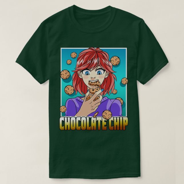 Camiseta Biscoitos do Dia Nacional do Chocolate (Frente do Design)