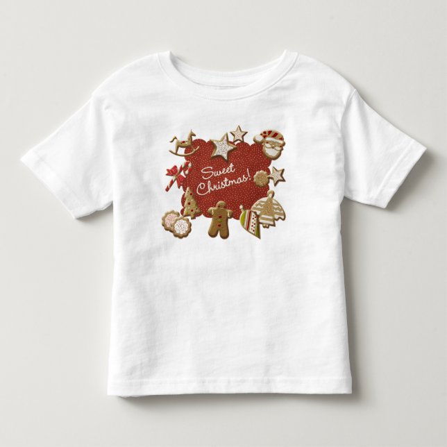 Camiseta Biscoitos do Natal (Frente)