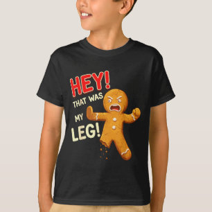 Camiseta Biscoitos Engraçados de Gengibre Homemem Que Era M
