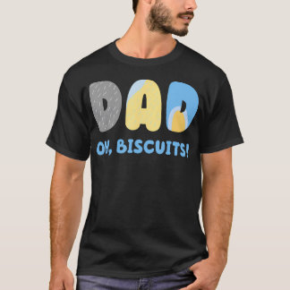 Camiseta Biscoitos Engraçados De Ódio De Pai Correspondendo