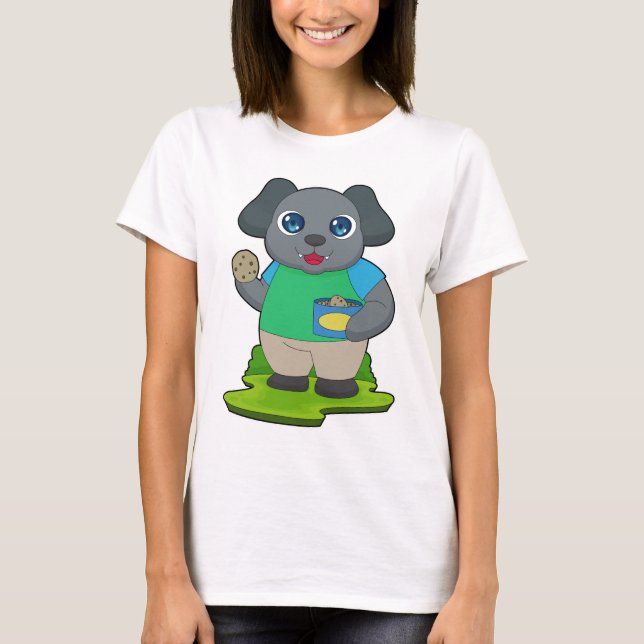 Camiseta Biscoitos para Cães (Frente)