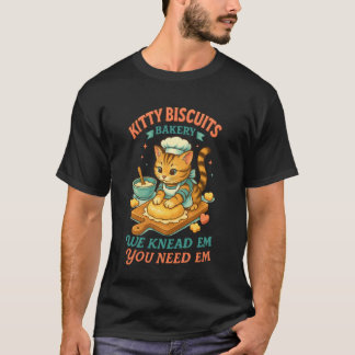 Camiseta Biscoitos Para Gatos Amantes De Gatos Nós Amassamo