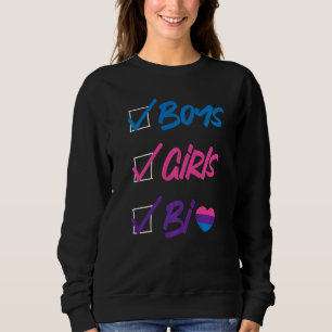 Camiseta Bisexual Bi Pride Flag Boys Girls Bi