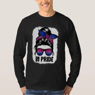 Camiseta Bisexual Messex Bun Lgbt Q Subtil Bi Pride Fla
