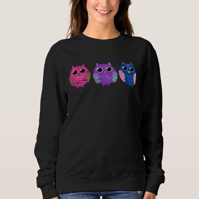 Camiseta Bisexual Pride Owl Bi LGBTQ  1 (Frente)
