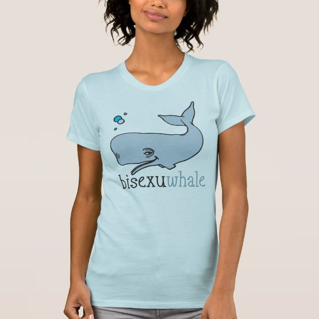 CAMISETA BISEXUWHALE (Frente)