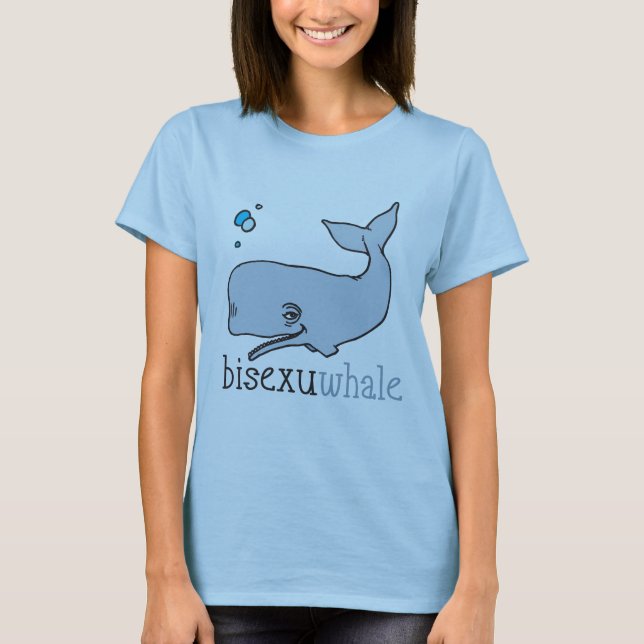 CAMISETA BISEXUWHALE (Frente)