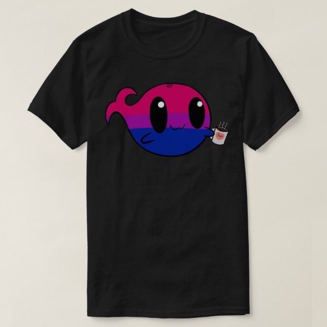 Camiseta Bisexuwhaleitea (Frente do Design)