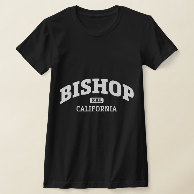 Camiseta Bishop California College Style Rock Escalada (Postura )