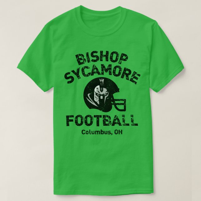 Camiseta Bishop Sycamore Falso School (Frente do Design)